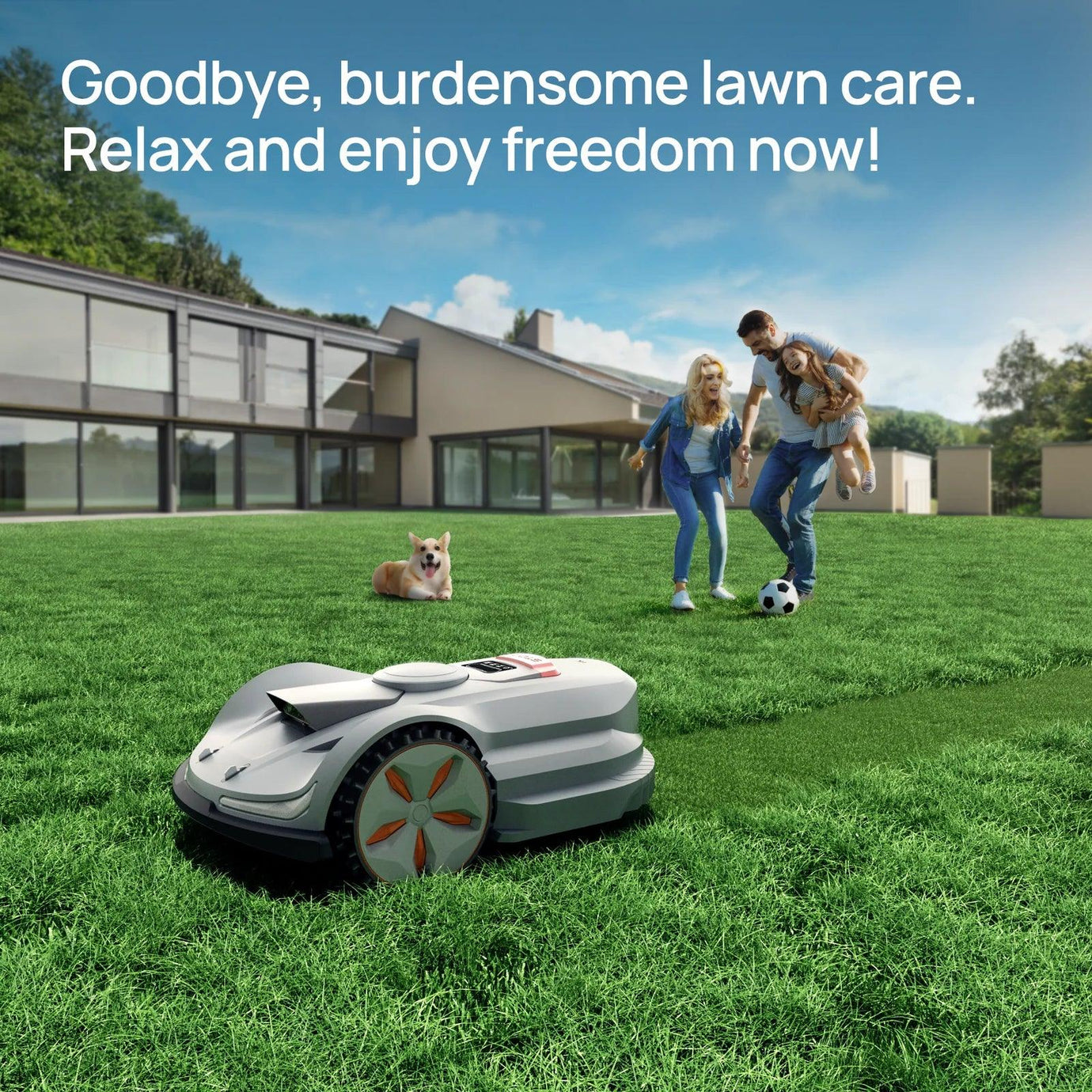 The Best Robot Lawn Mower: Boundary-Free Robot Lawn Mowers - SUNSEEKER Tech