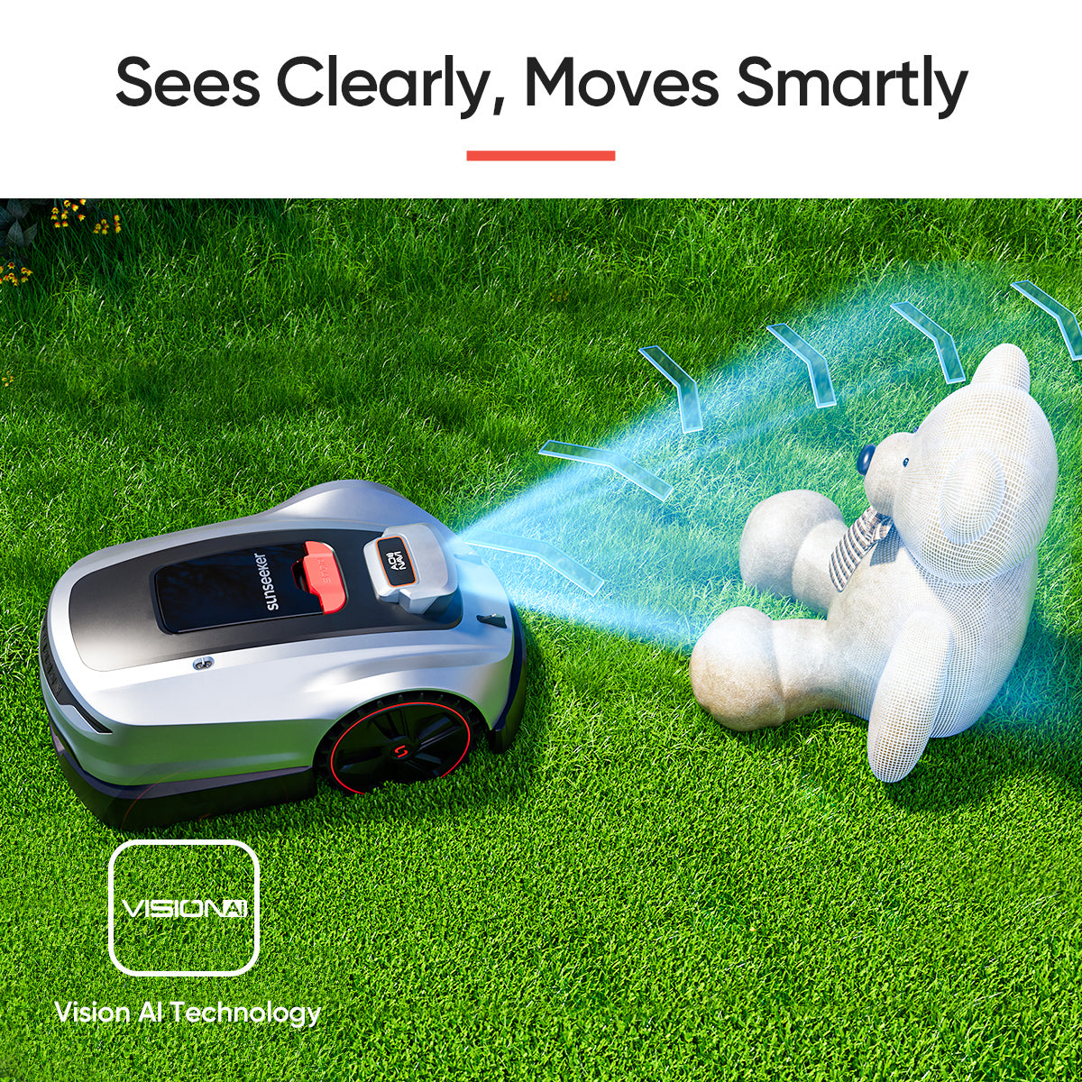 X3 Plus Wireless Robot Lawn Mower l 0.3 Acre – SUNSEEKER Tech