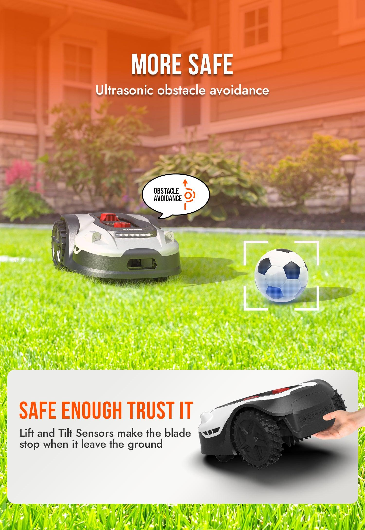 L22 Robot Lawn Mower 0.3 Acre/13,000 Sq.Ft. – SUNSEEKER Tech