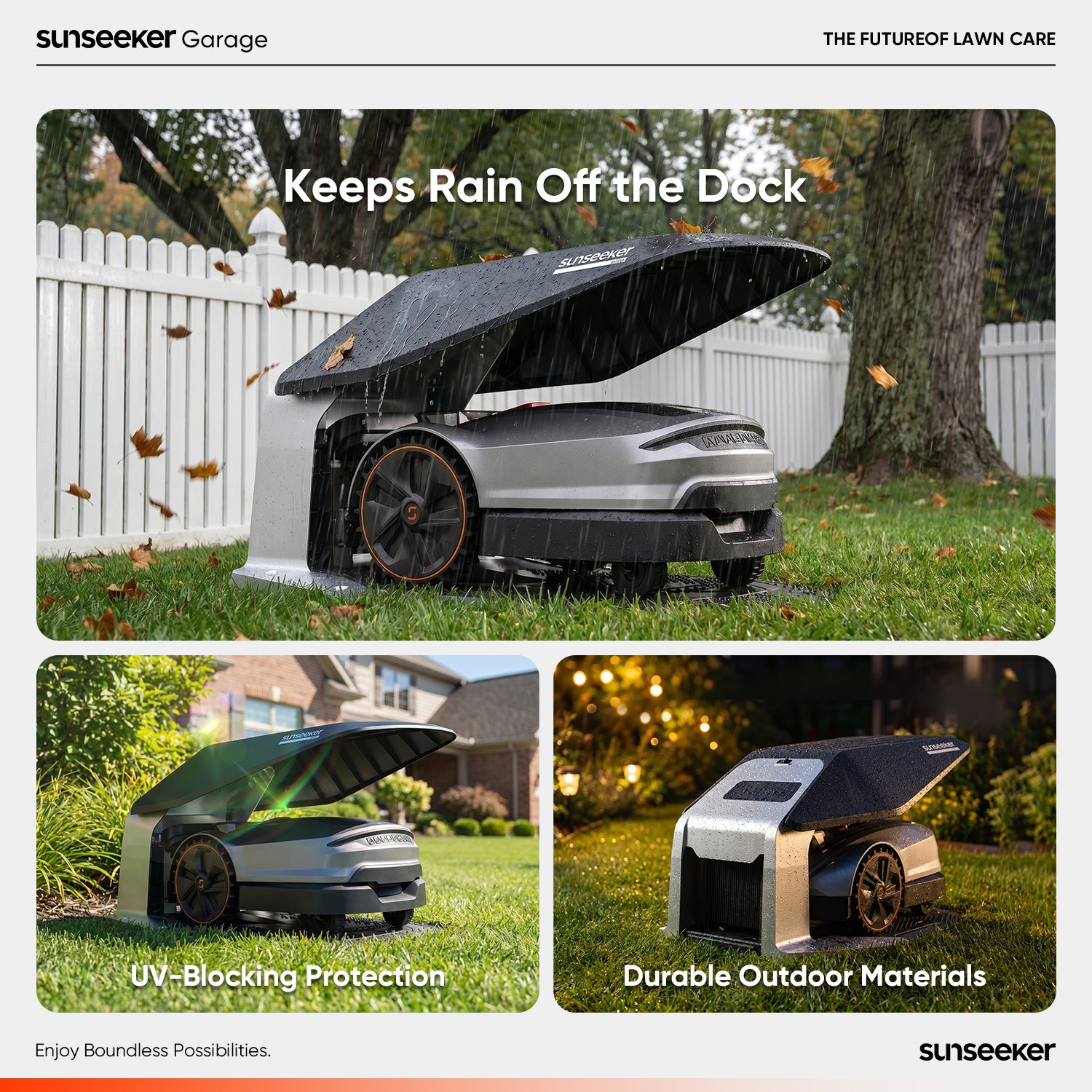 Sunseeker X3 Plus Sunproof Garage – SUNSEEKER Tech