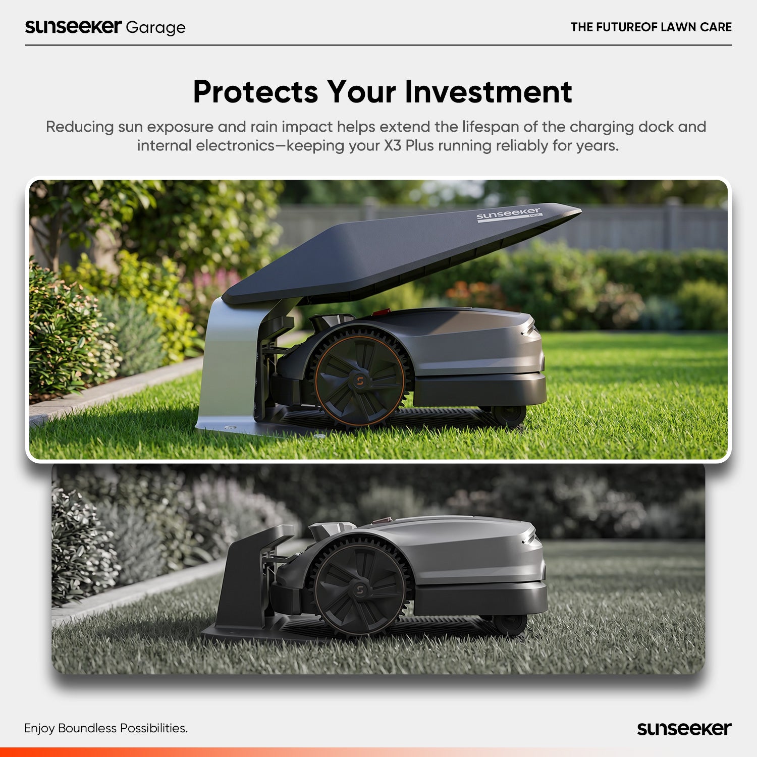 Sunseeker X3 Plus Sunproof Garage – SUNSEEKER Tech